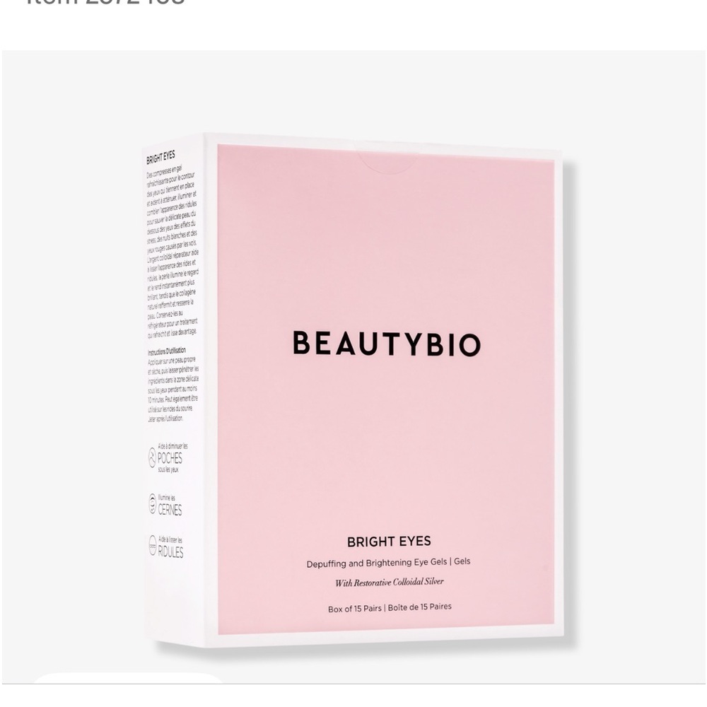 Bright Eyes Depuffing and
Brightening Eye Gels